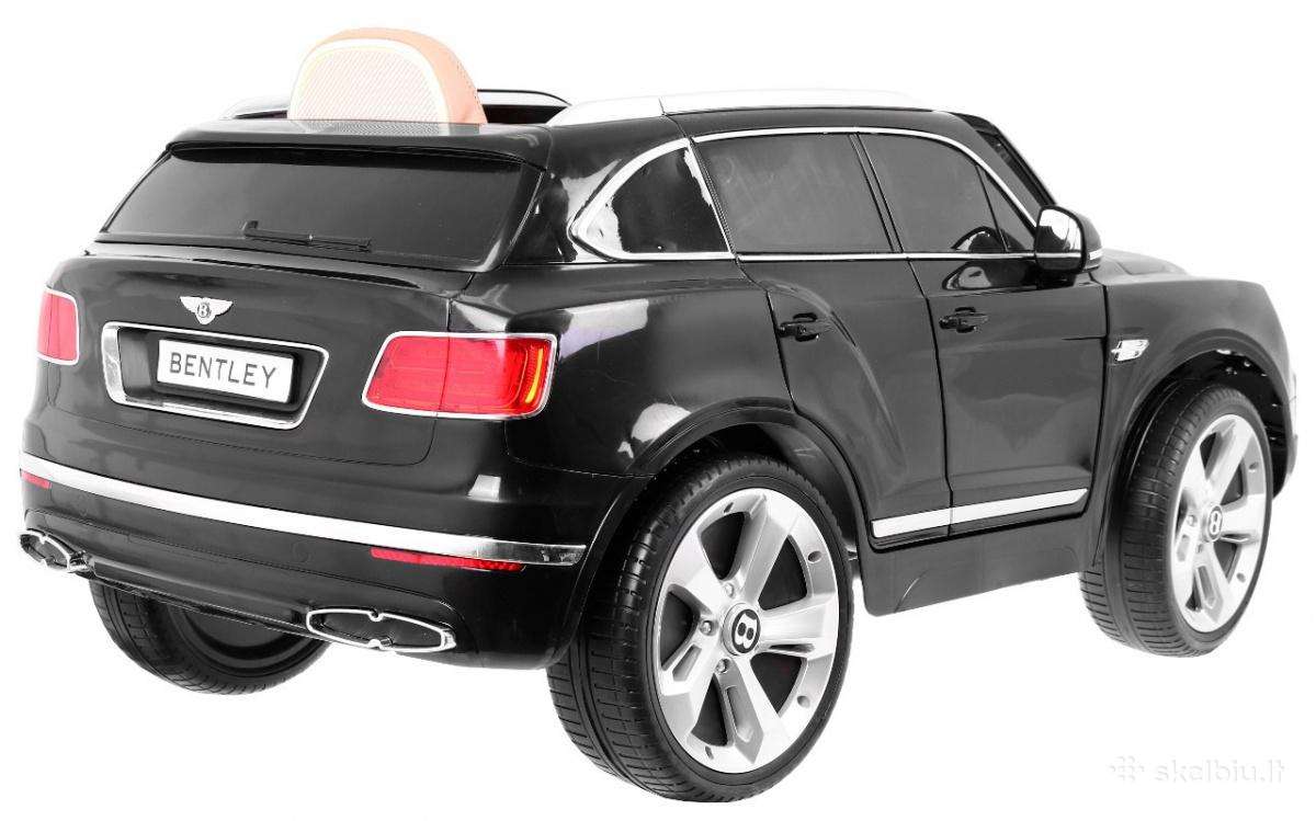 Elektromobilis Bentley Bentayga juodas Klaipėda - nuotraukos Nr. 3