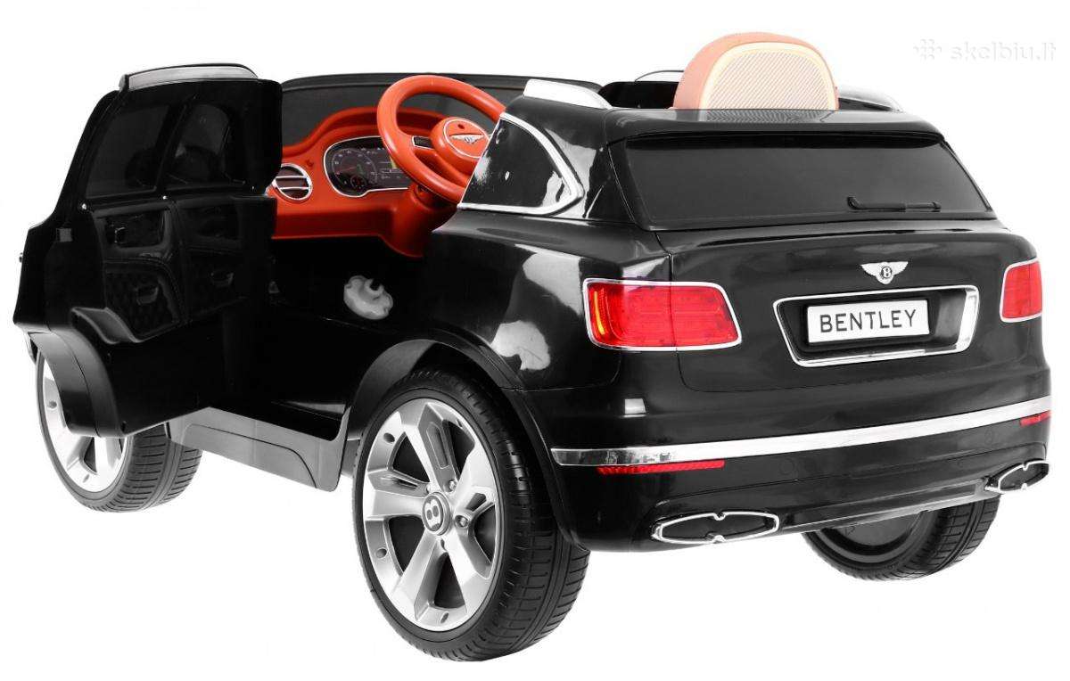 Elektromobilis Bentley Bentayga juodas Klaipėda - nuotraukos Nr. 4
