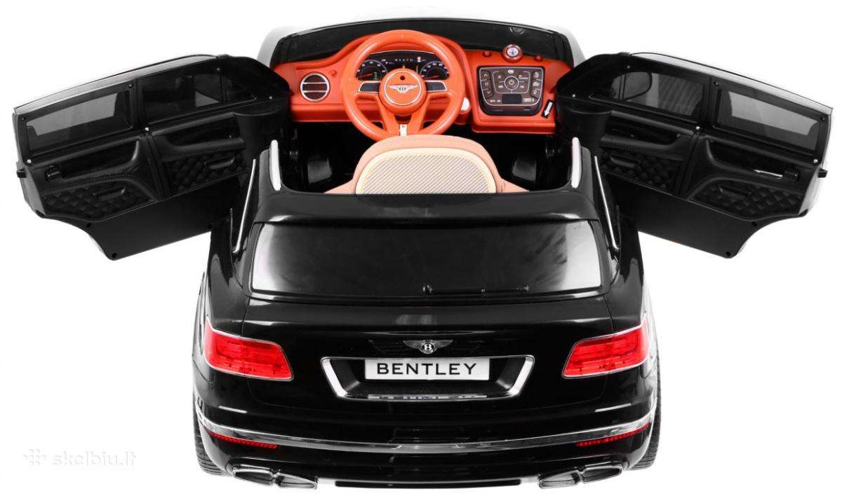 Elektromobilis Bentley Bentayga juodas Klaipėda - nuotraukos Nr. 5