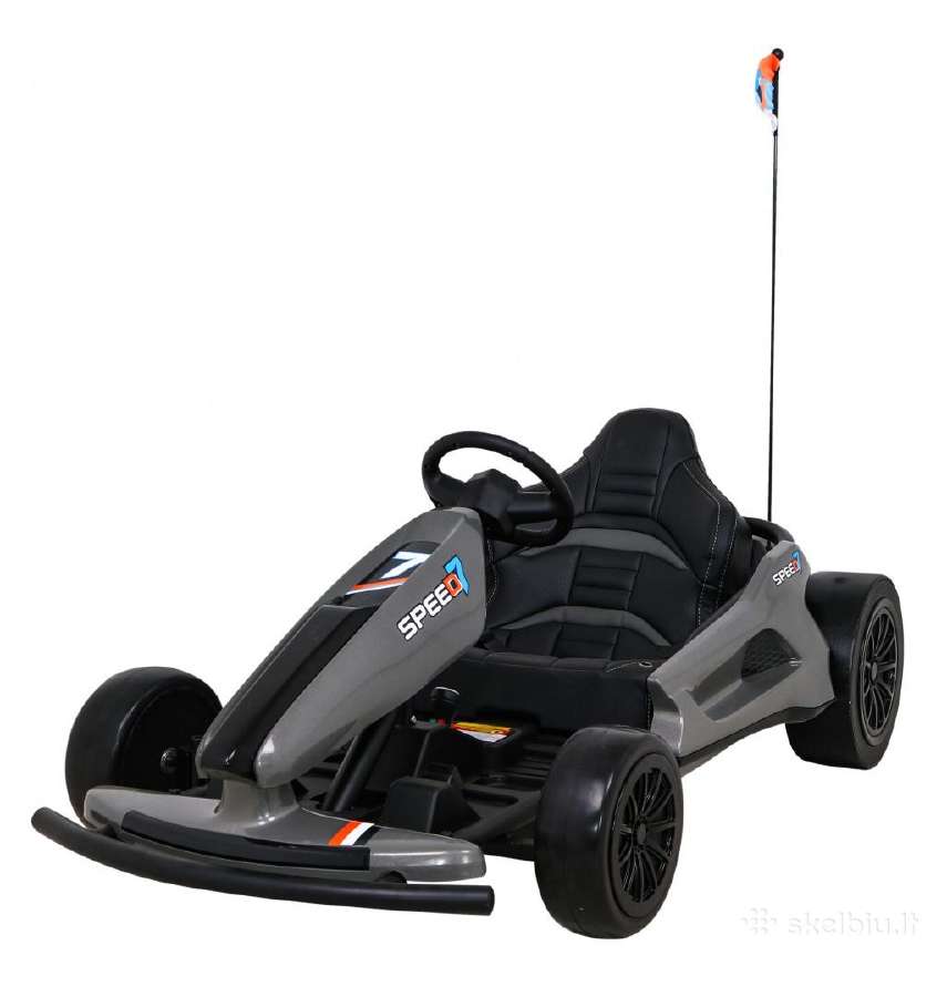 Elektrinis drifto kartingas galingas 2x150w varikl