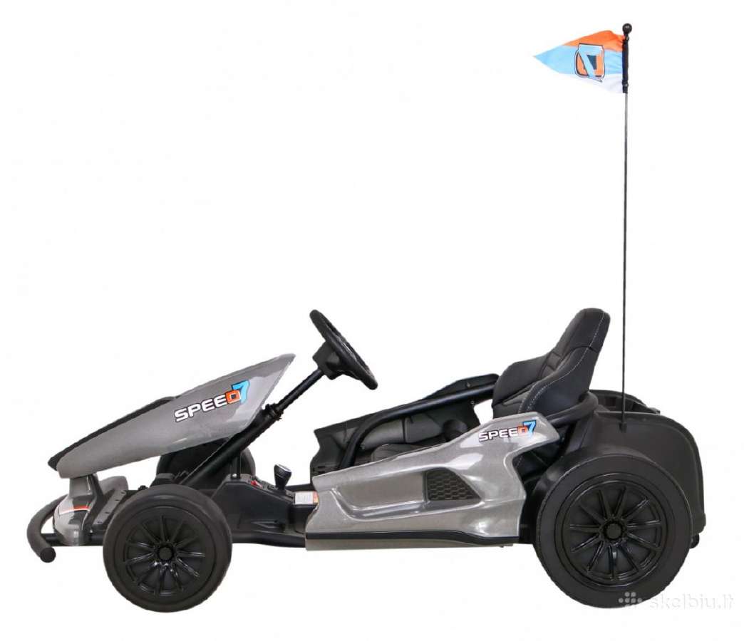 Elektrinis drifto kartingas galingas 2x150w varikl - nuotraukos Nr. 3