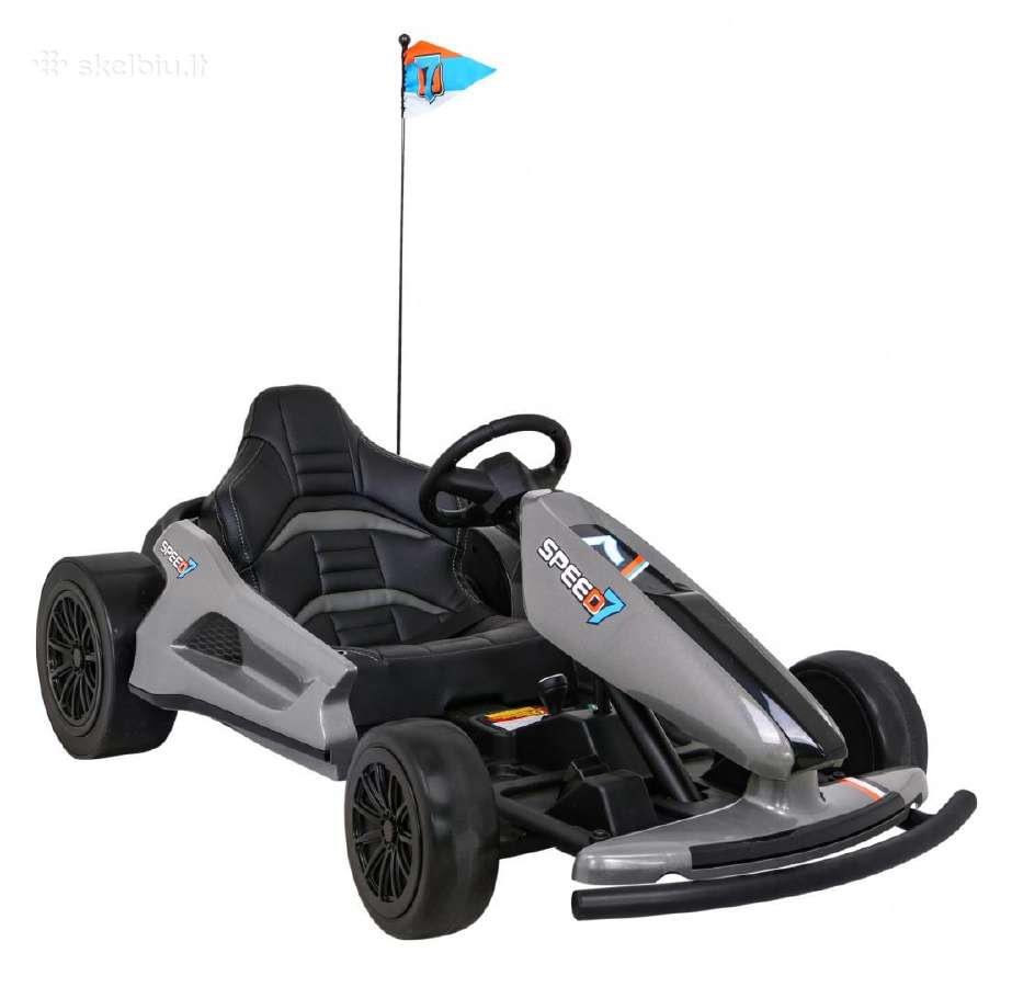 Elektrinis drifto kartingas galingas 2x150w varikl - nuotraukos Nr. 8