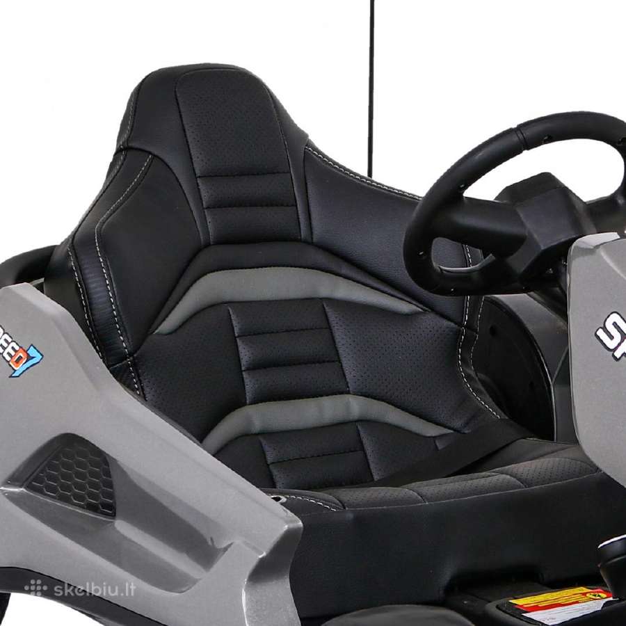 Elektrinis drifto kartingas galingas 2x150w varikl - nuotraukos Nr. 11