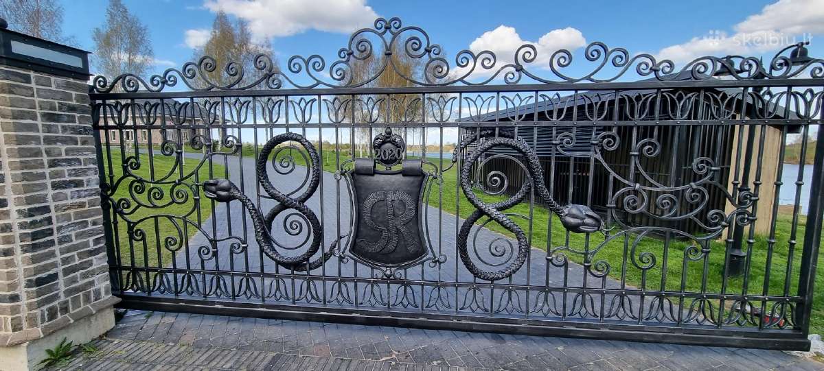 Kalviški Balkono Turėklai,šašlykinės,tvoros,vartai