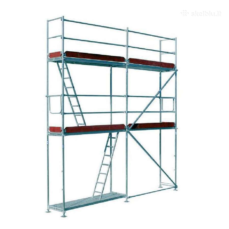 Fasadinių pastolių nuoma, Alu bokštelių nuoma - nuotraukos Nr. 3