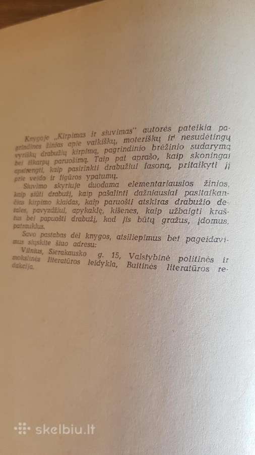 Kirpimas Siuvimas - nuotraukos Nr. 2