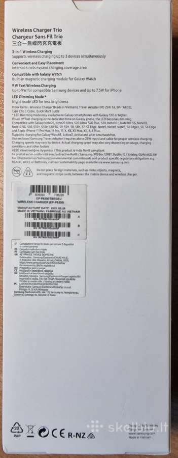 Samsung Galaxy Note9 ir watch3,4 priedai - nuotraukos Nr. 2