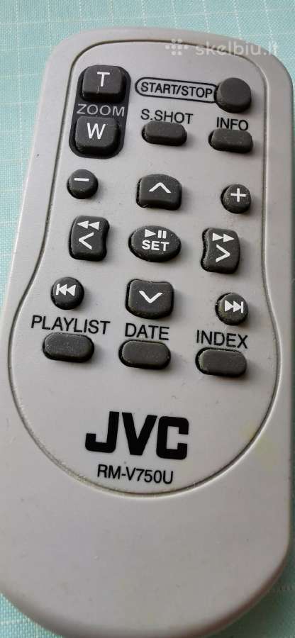 Valdymo pultas videokamerai
