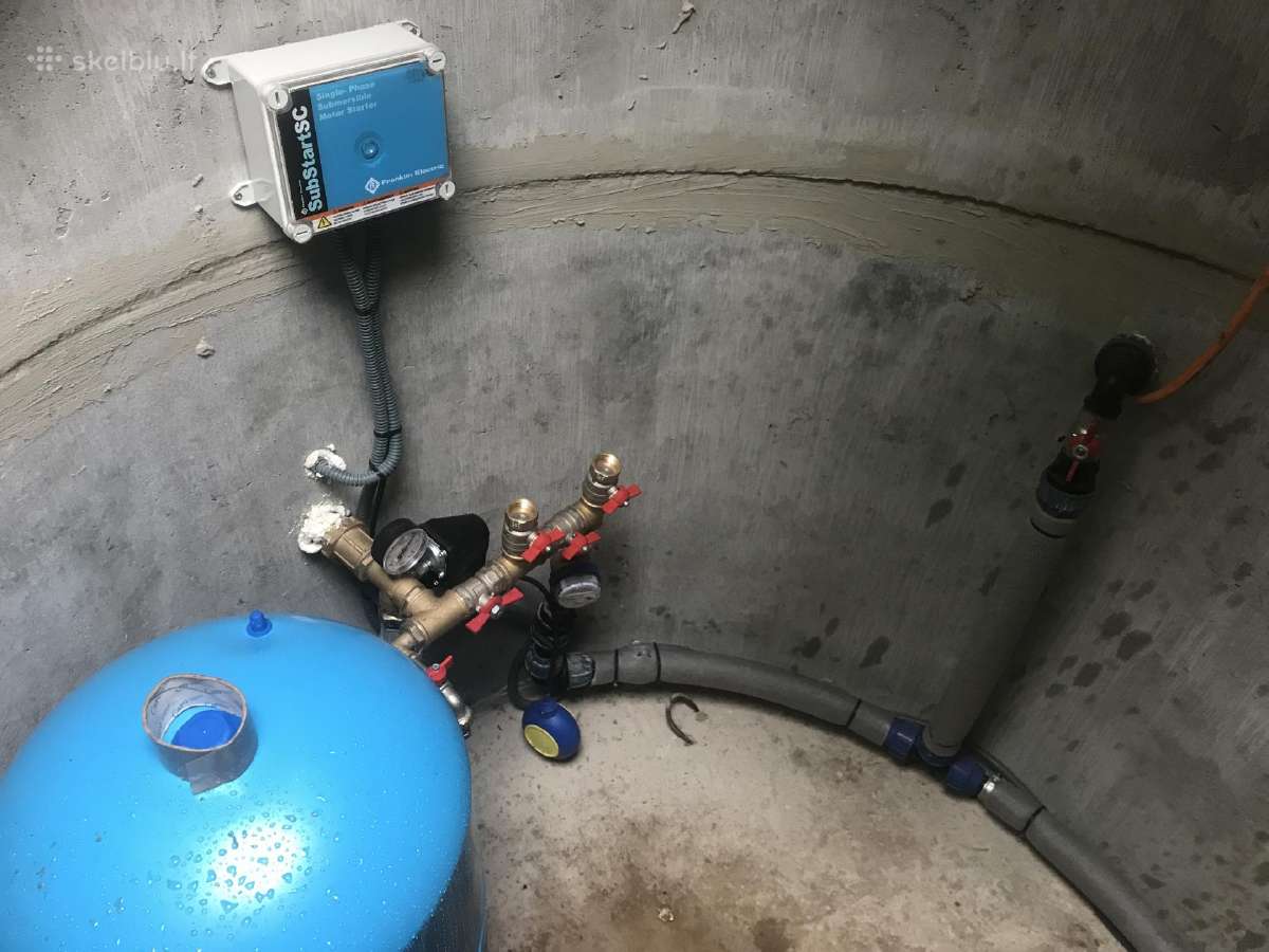 Hidroforai, vandens siurbliai, įrangos montavimas - nuotraukos Nr. 27