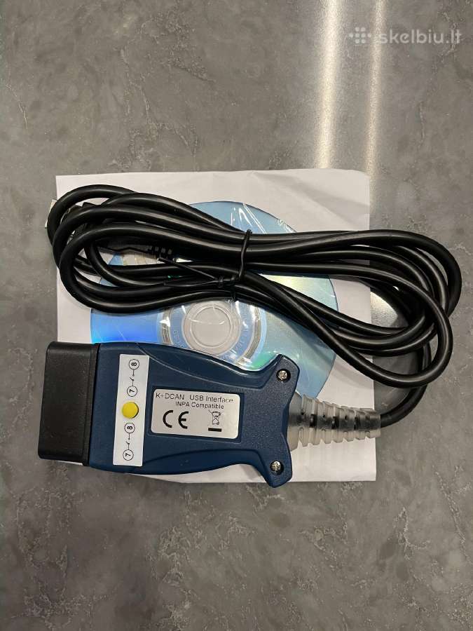 Bmw Inpa K-dcan diagnostinis kabelis/laidas