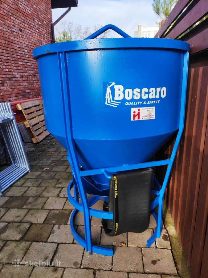 Betono padavimo piltuvas Boscaro Ct-99 - nuotraukos Nr. 8