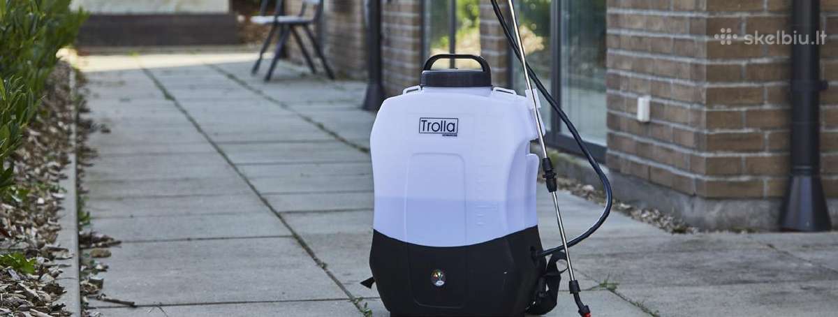 Akumuliatorinis nugaros purkštuvas 16 l Trolla