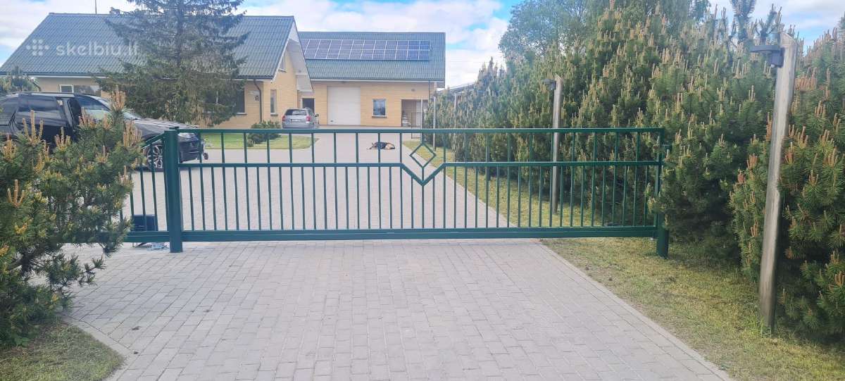 Kiemo stumdomų/varstomų vartų gamyba. Automatika - nuotraukos Nr. 20