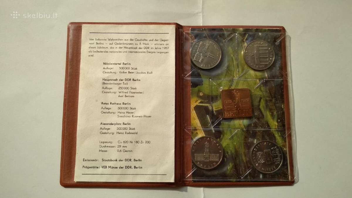 Vokiškų proginių monetų rinkinukas - nuotraukos Nr. 2
