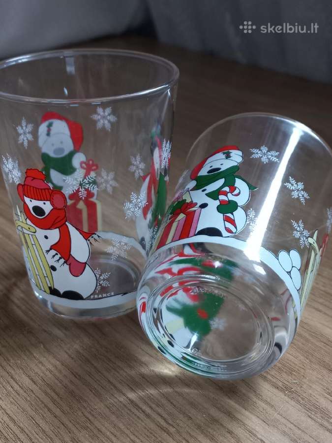 Dvi stiklinaitės 150 ml