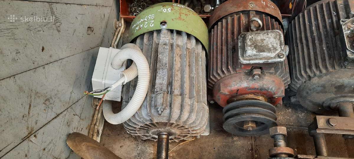 Elektros varikliai ivairiu kw ir apsisukimu. - nuotraukos Nr. 3