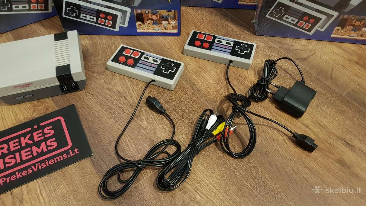 Naujos Retro Žaidimų Konsolės - nuotraukos Nr. 9