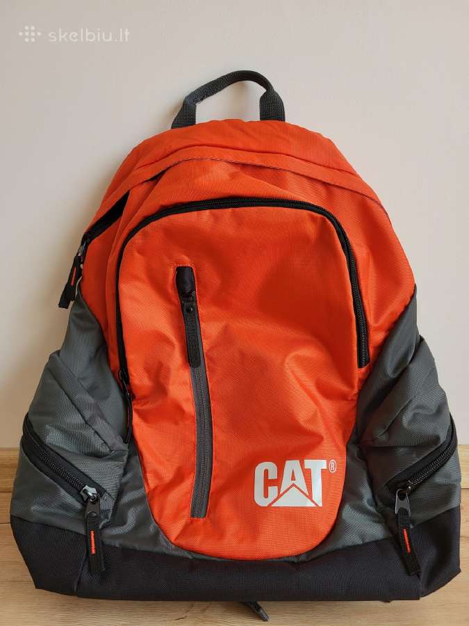 Kuprinė Cat šv. oranžinė spalva.