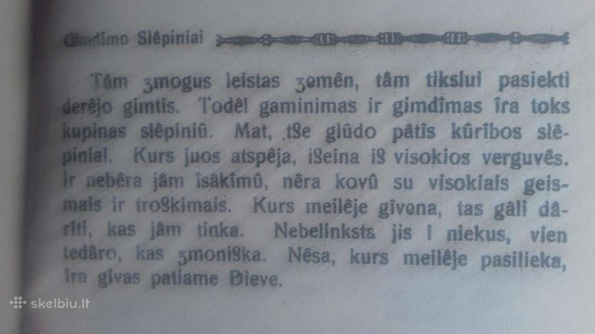 Vydūnas. "Gimdymo Slėpiniai" - 1921 m - nuotraukos Nr. 6