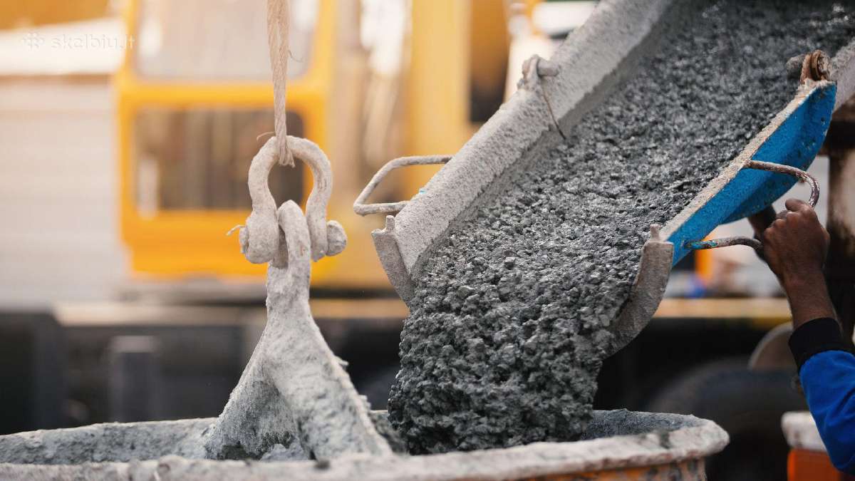 Betonas, betono siurblys, betonvežė - nuotraukos Nr. 2
