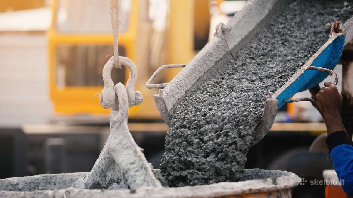 Betonas, betono siurblys, betonvežė - nuotraukos Nr. 2