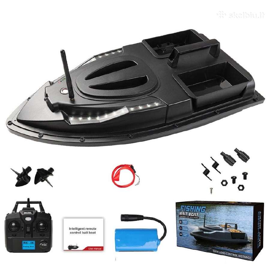 Pašarų masalų echoloto laivelis Flytec V700 - nuotraukos Nr. 9