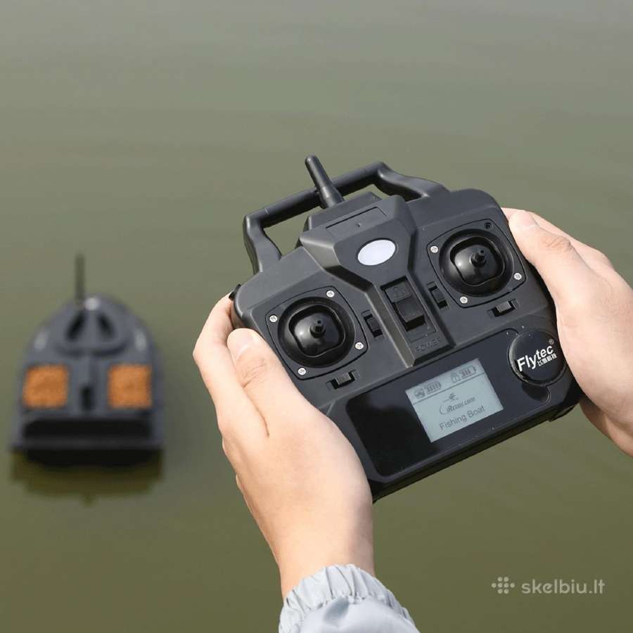 Pašarų masalų echoloto laivelis Flytec V700 - nuotraukos Nr. 6