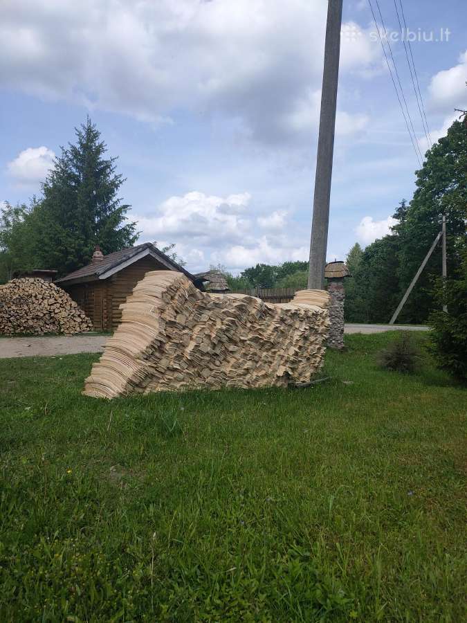 Skiedros stogams. Rietavas/judrėnai