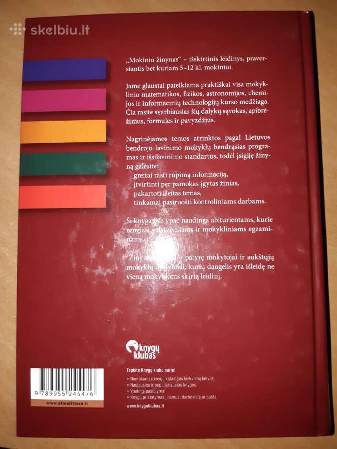 Mokinio žinynas 5-12 klasėms - nuotraukos Nr. 2