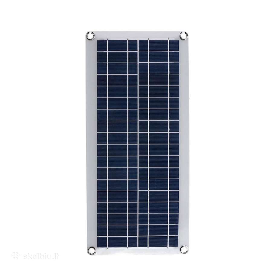 Dviguba saulės baterija su valdikliu 100a komplekt - nuotraukos Nr. 4