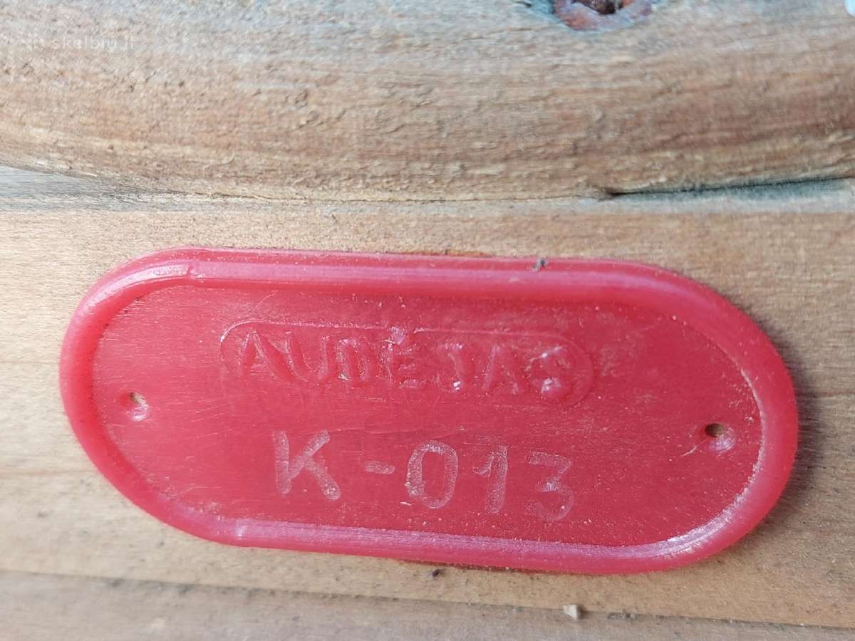 Sena Audėjas antikvarinė kėdė - nuotraukos Nr. 5