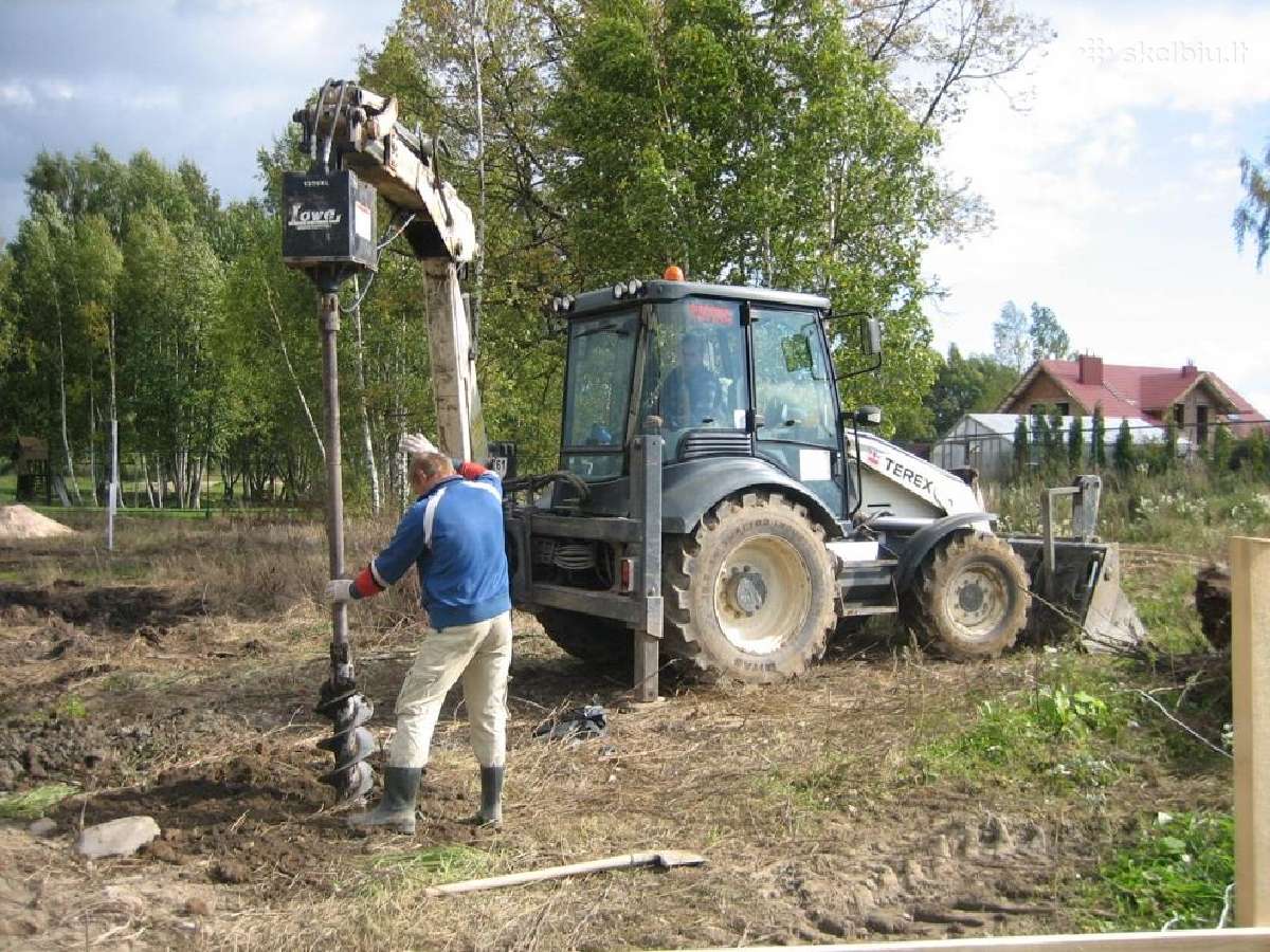 Mini ekskavatoriaus, Račioko, Bobcat nuoma 40 Eur - nuotraukos Nr. 12