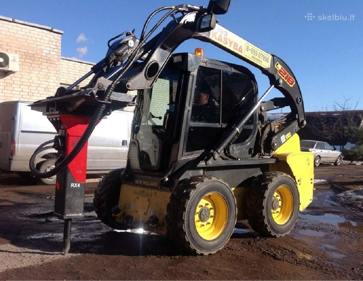 Mini ekskavatoriaus, Račioko, Bobcat nuoma 40 Eur - nuotraukos Nr. 15