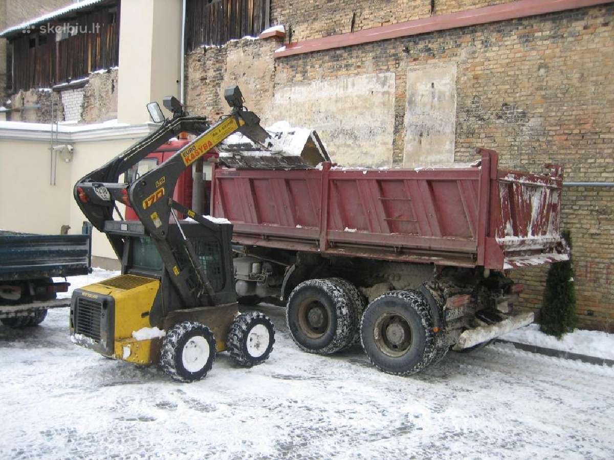 Mini ekskavatoriaus, Račioko, Bobcat nuoma 40 Eur - nuotraukos Nr. 34