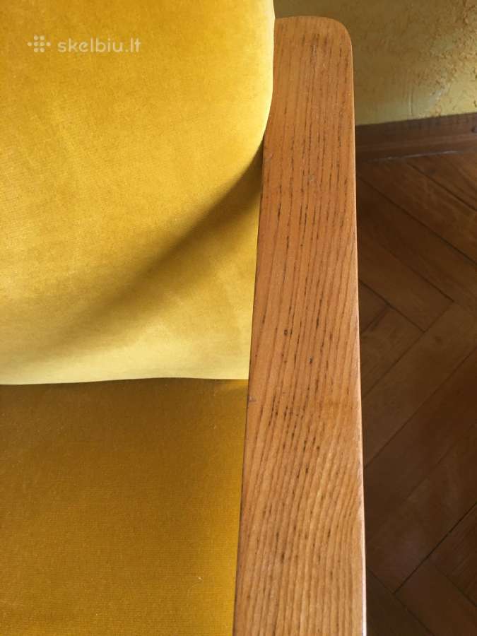 Vintažiniai čekoslovakiški midcentury foteliai - nuotraukos Nr. 4