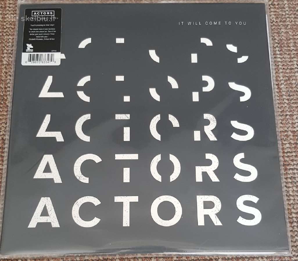 Actors 1lp (1 vinilas )
