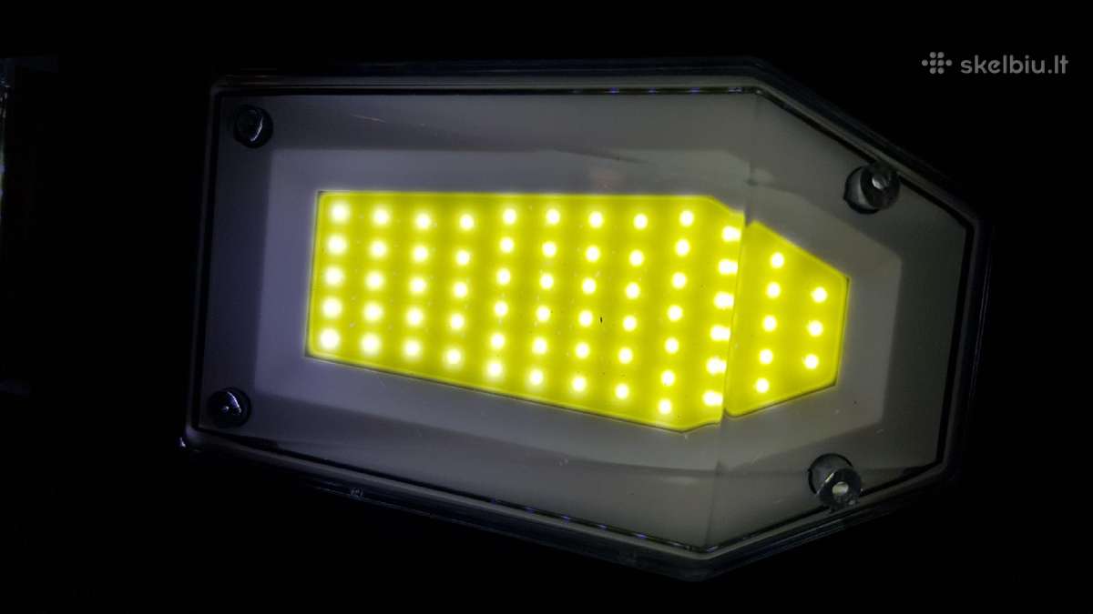 LED lauko šviestuvai su saulės baterija nauji! - nuotraukos Nr. 6