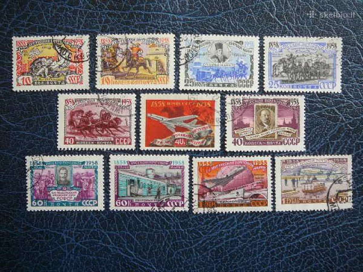 Ssr 1958 Pasto zenklui 100m. antsp. a2113