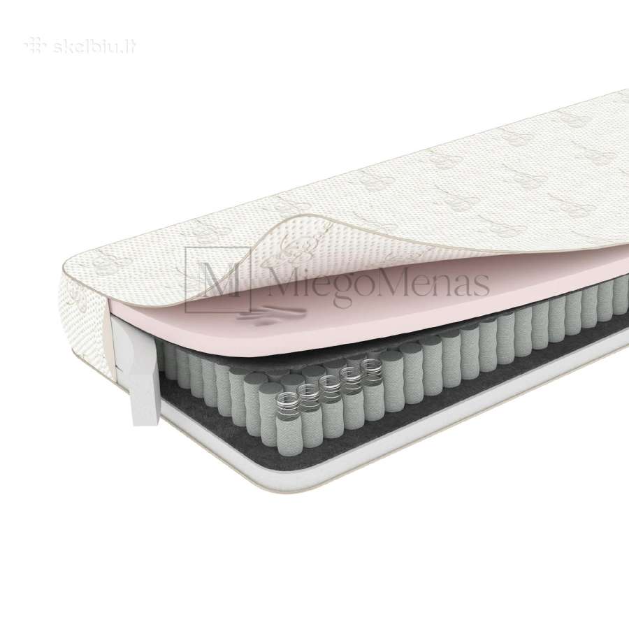 Multipocket čiužinys Subtilumas M-visco 120x200 - nuotraukos Nr. 2