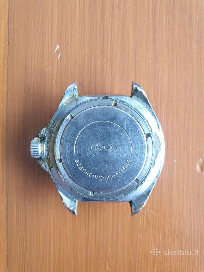 Tarybinis sovietinis senovinis laikrodis - nuotraukos Nr. 5