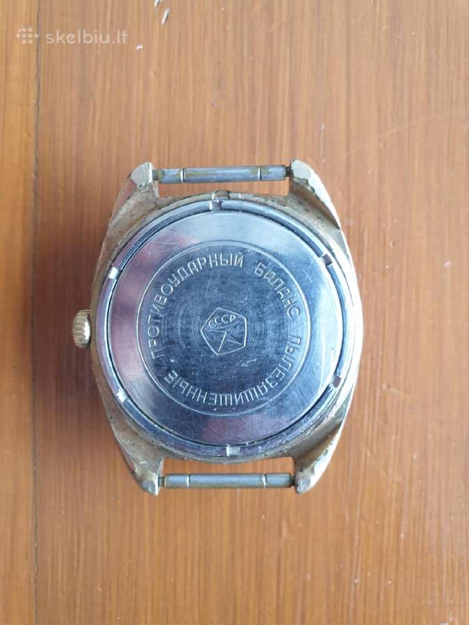 Tarybinis sovietinis senovinis laikrodis - nuotraukos Nr. 7