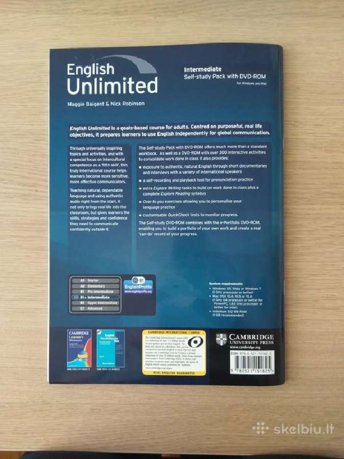 Anglų kalbos vadovėlis su pratybomis ir Dvd - nuotraukos Nr. 2