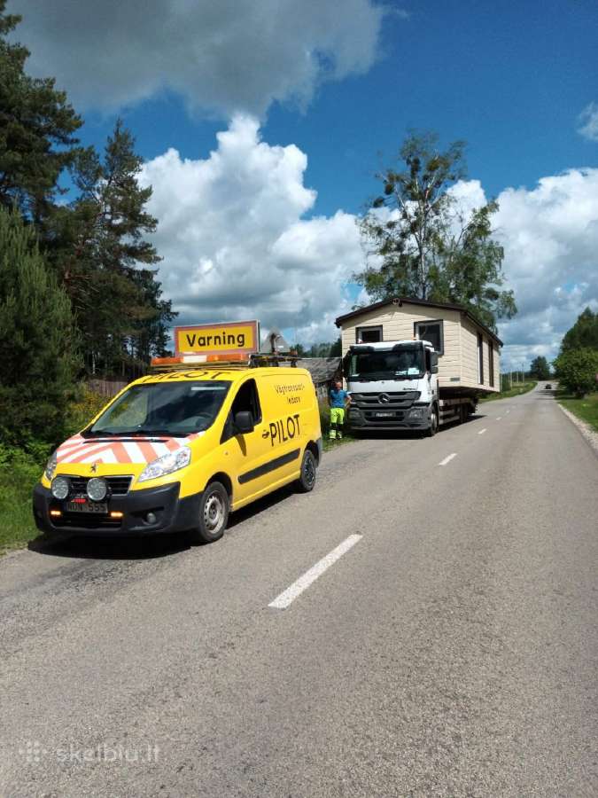 Mobiliu nameliu,karavanu, kemperiu transportavimas - nuotraukos Nr. 2