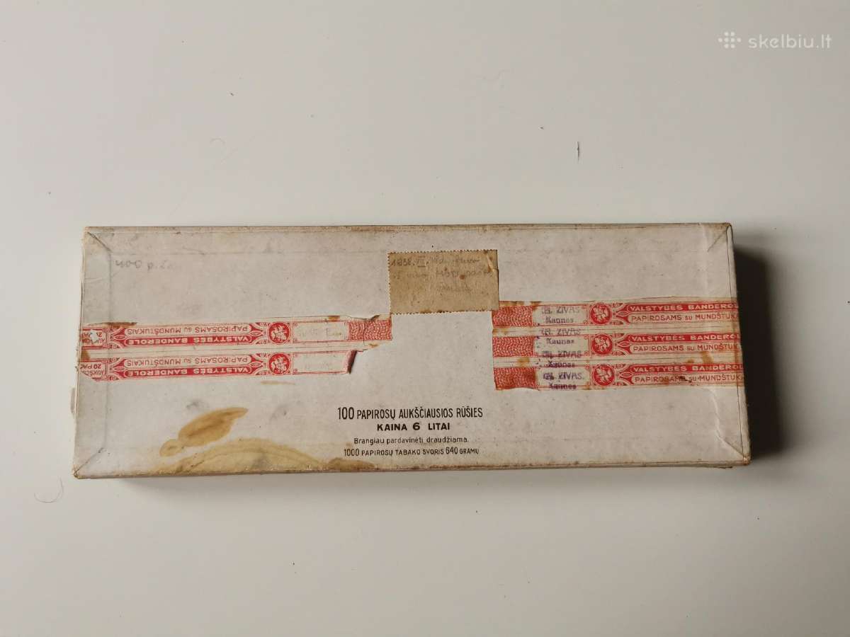 Cigarečių papirosų dežutės - nuotraukos Nr. 3