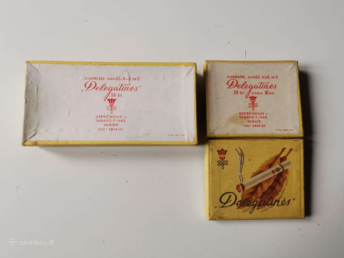 Cigarečių papirosų dežutės - nuotraukos Nr. 11