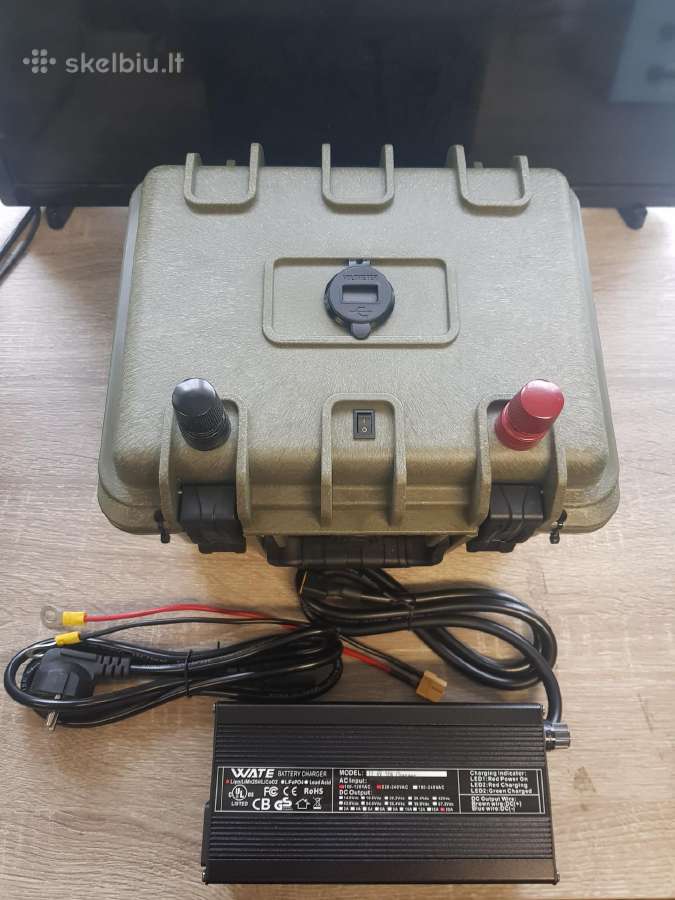 12v 102ah ličio akumuliatorius žvejybai