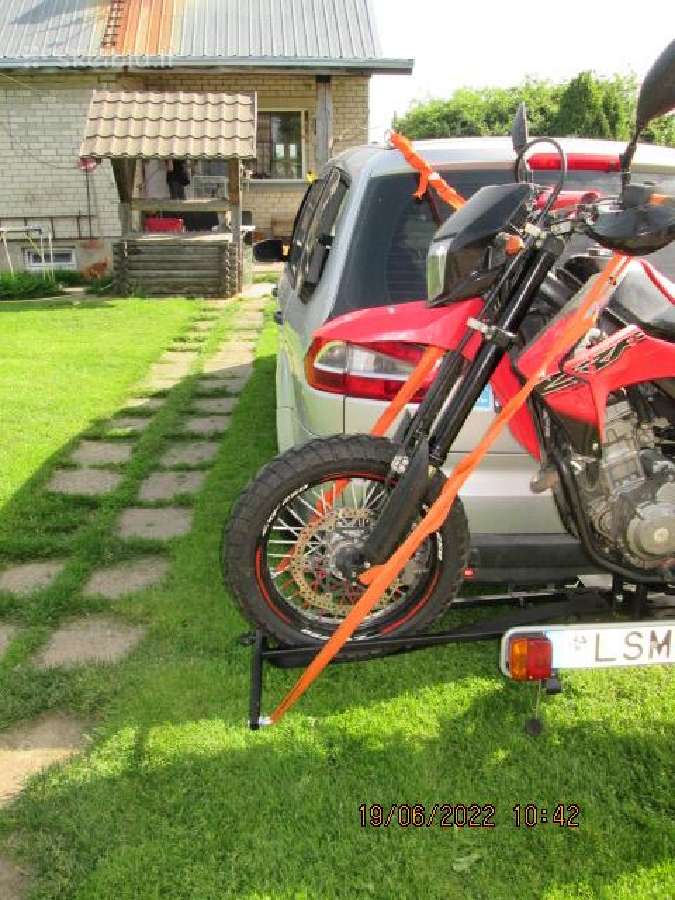 Priekaba - stovas motociklui vežti. - nuotraukos Nr. 7