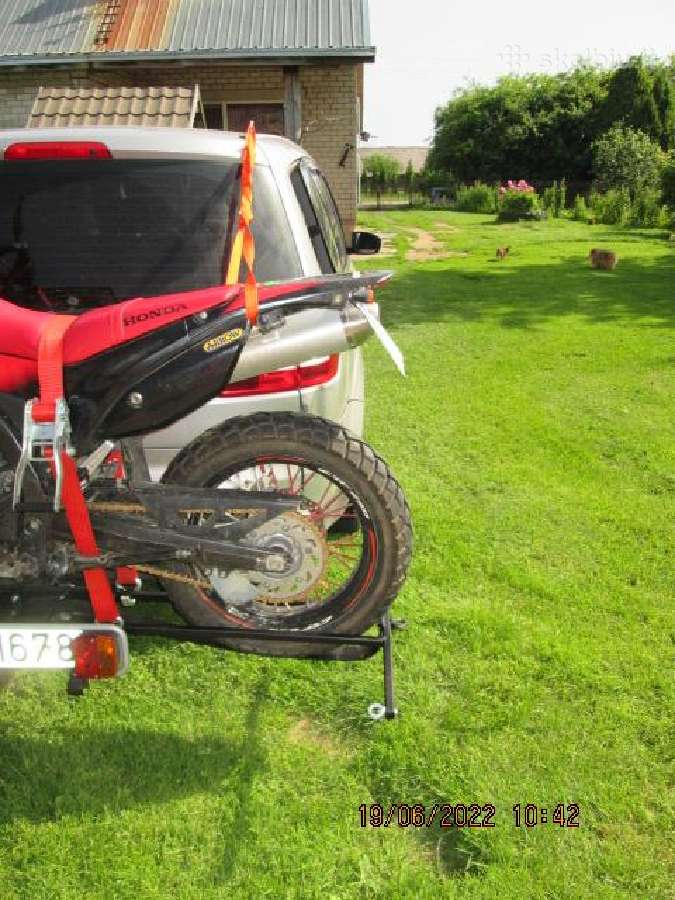 Priekaba - stovas motociklui vežti. - nuotraukos Nr. 8