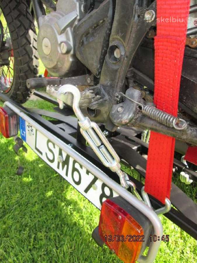 Priekaba - stovas motociklui vežti. - nuotraukos Nr. 11
