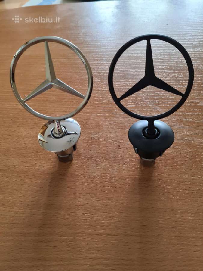 Mercedes benz ženklas ženkliukas emblema žvaidgždė - nuotraukos Nr. 8